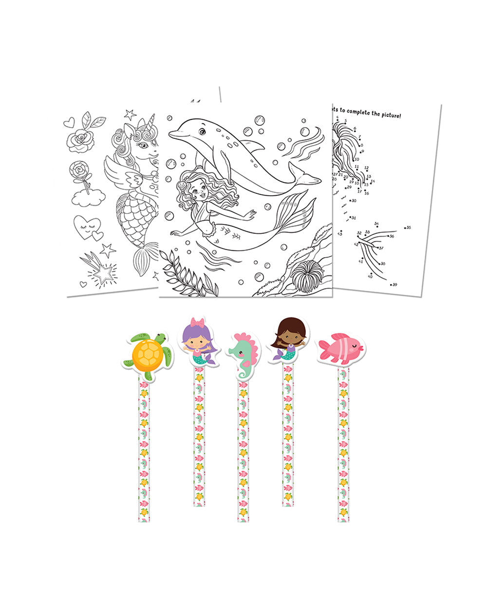 Hinkler Magical Mermaids Coloring & Activity Set