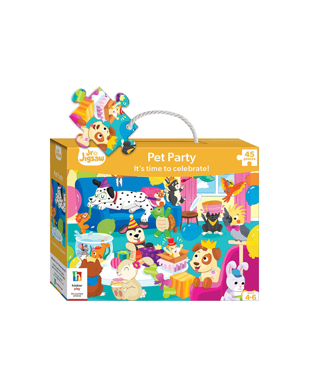 Hinkler Junior Jigsaw Pet Party