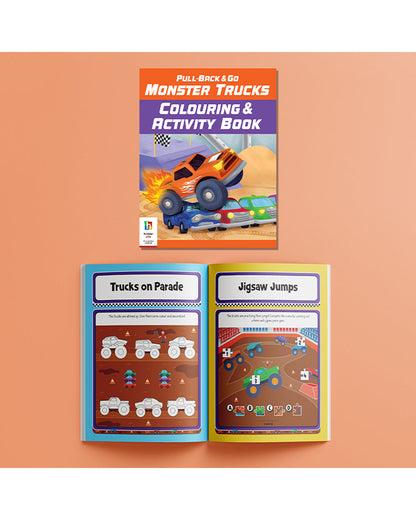 Hinkler Pull Back & Go Kit Monster Trucks