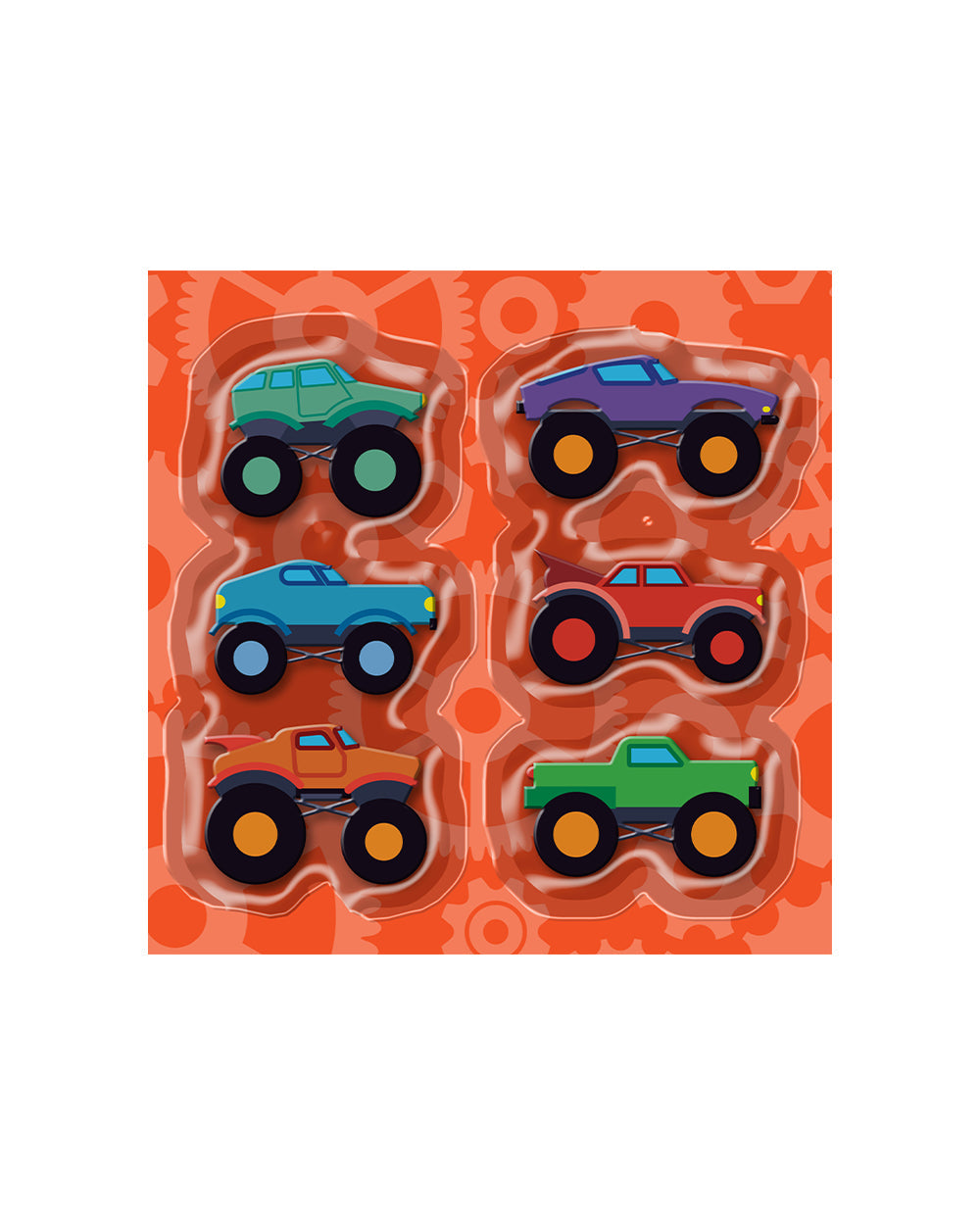 Hinkler Pull Back & Go Kit Monster Trucks