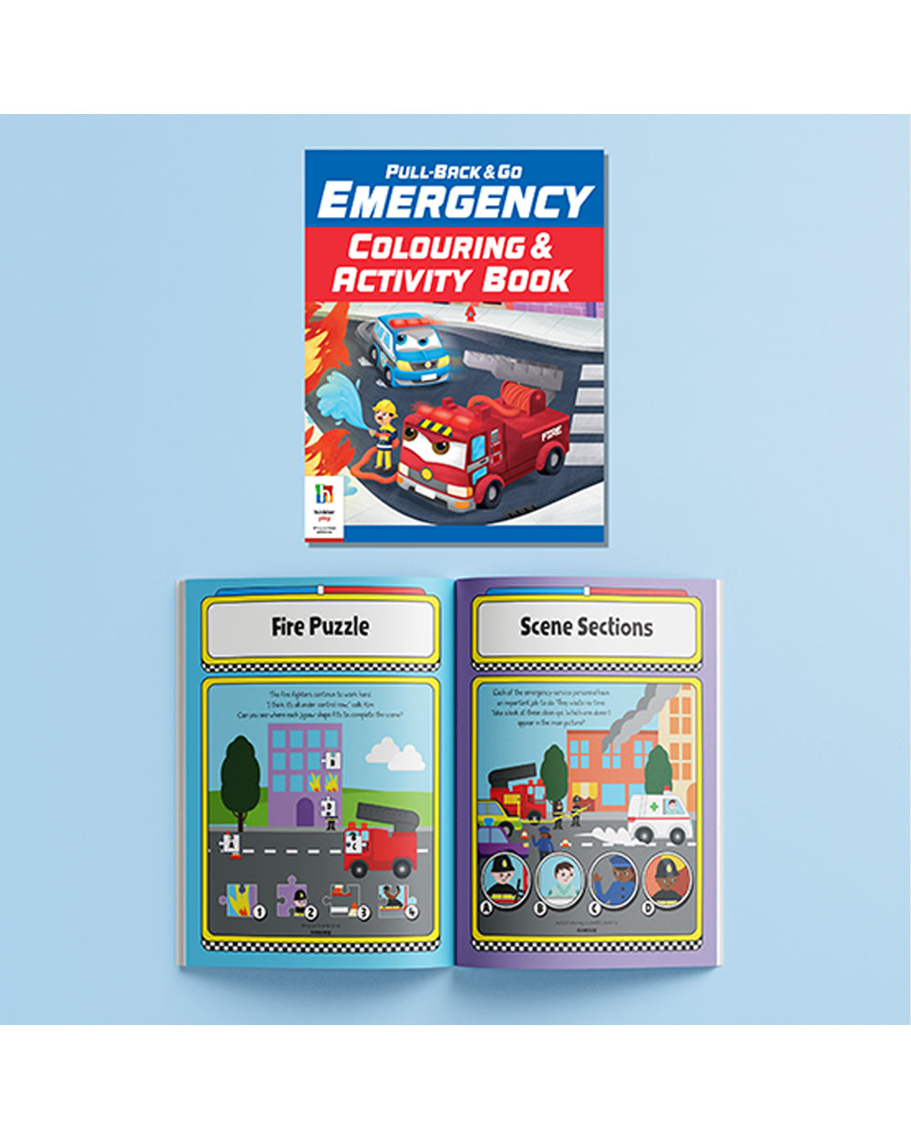 Hinkler Pull Back & Go Emergency Vehicles