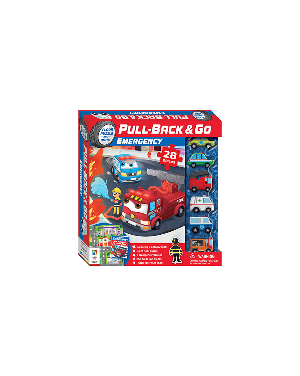 Hinkler Pull Back & Go Emergency Vehicles