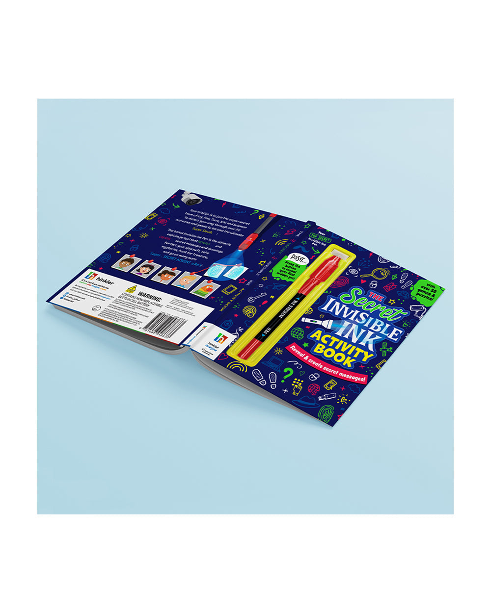 Hinkler The Secret Invisible Ink Activity Book