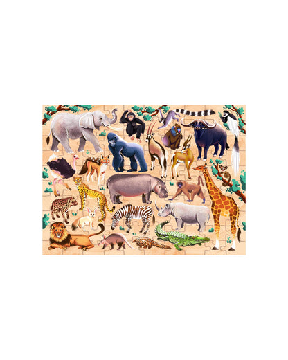 Hinkler Junior Jigsaw Explore 24 African Animals