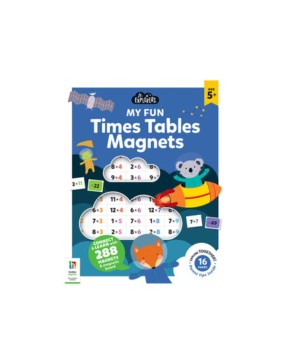 Hinkler Junior Explorers Magnetic Books Times Tables