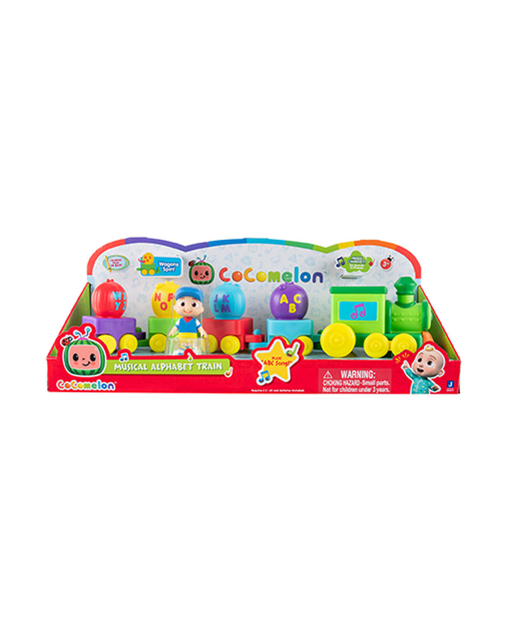 Cocomelon Deluxe Vehicle Alphabet Train