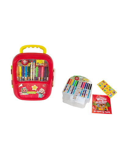 Cocomelon Color & Roll Stationary Set