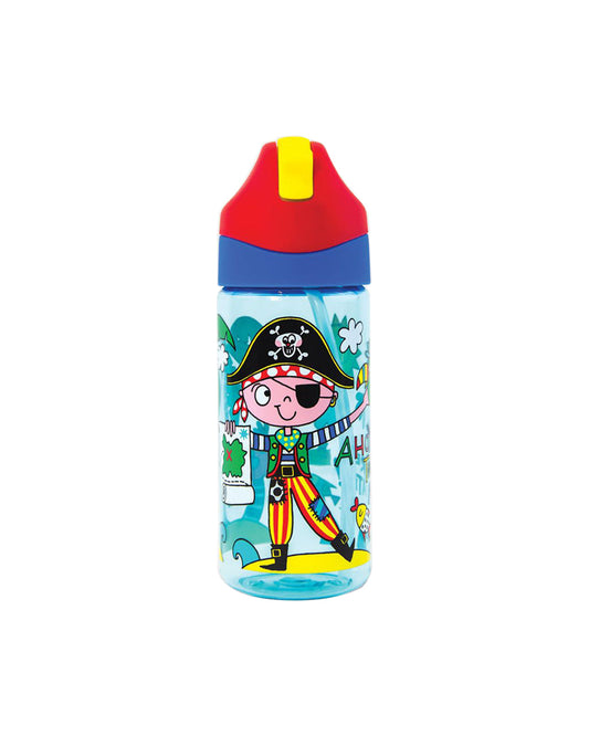 Rachel Ellan 350ML Water Bottle with Straw Pirate