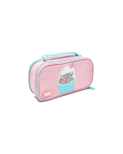 Yolo Suitcase Pencil Case Cupcake