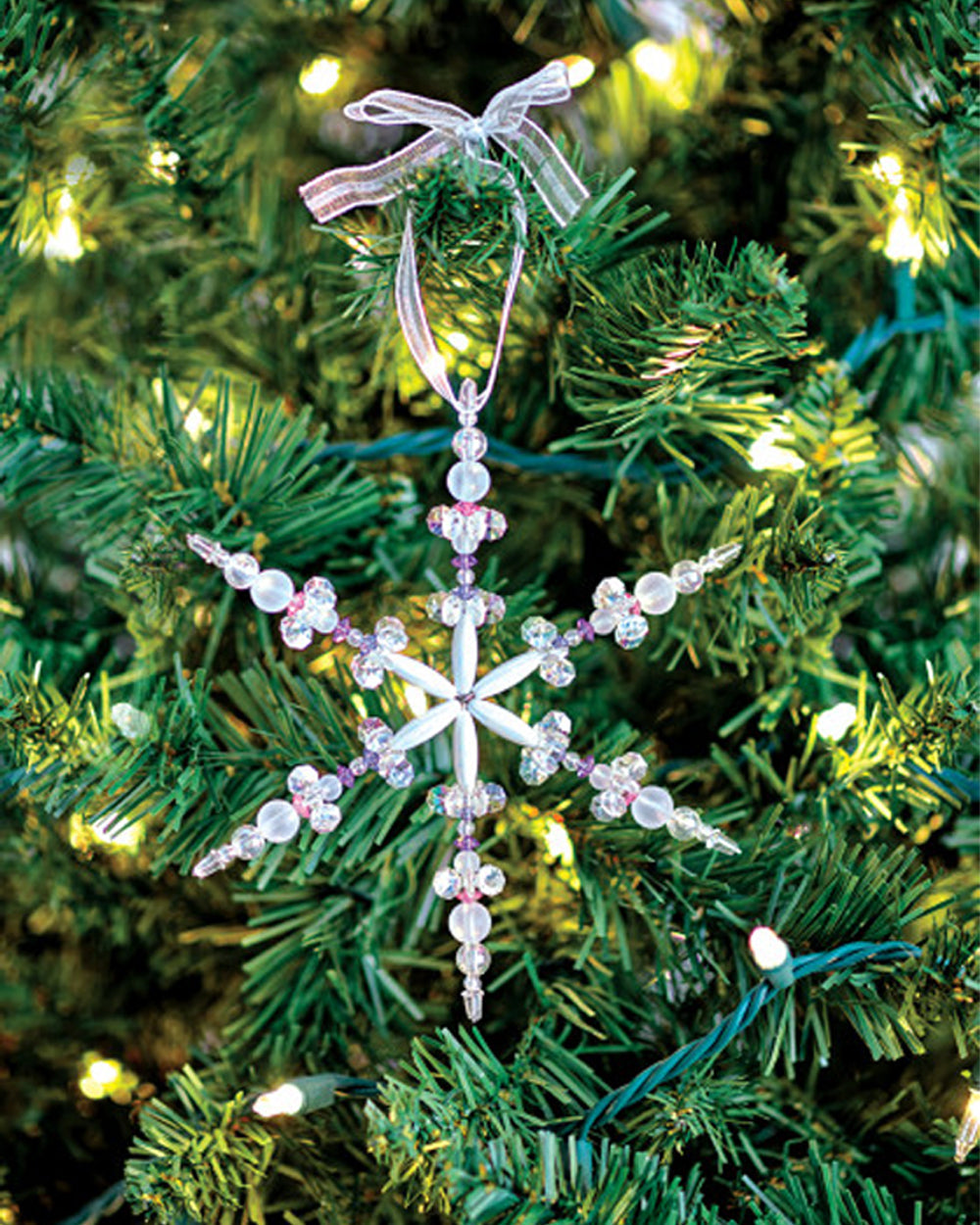 Creativity for Kids Beaded Snowflake Ornaments