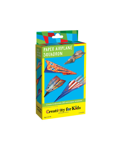 Creativity for Kids Paper Airplane Squadron