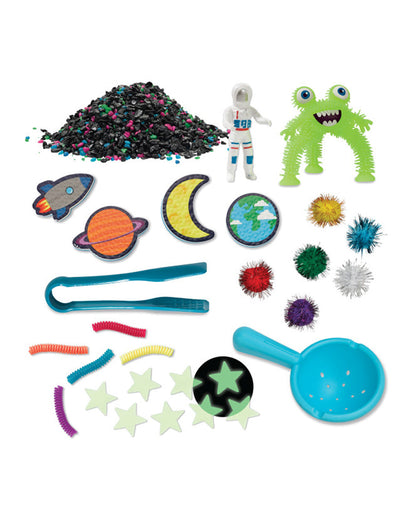 Creativity for Kids Sensory Bin Outer Space