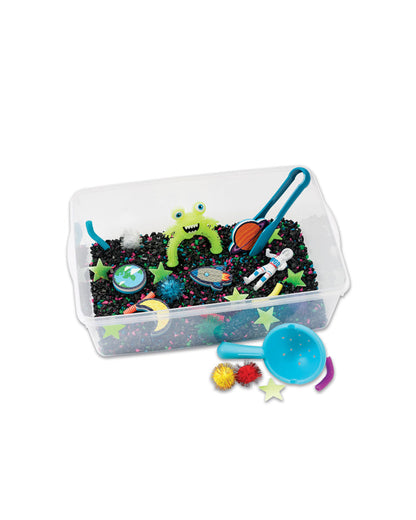 Creativity for Kids Sensory Bin Outer Space