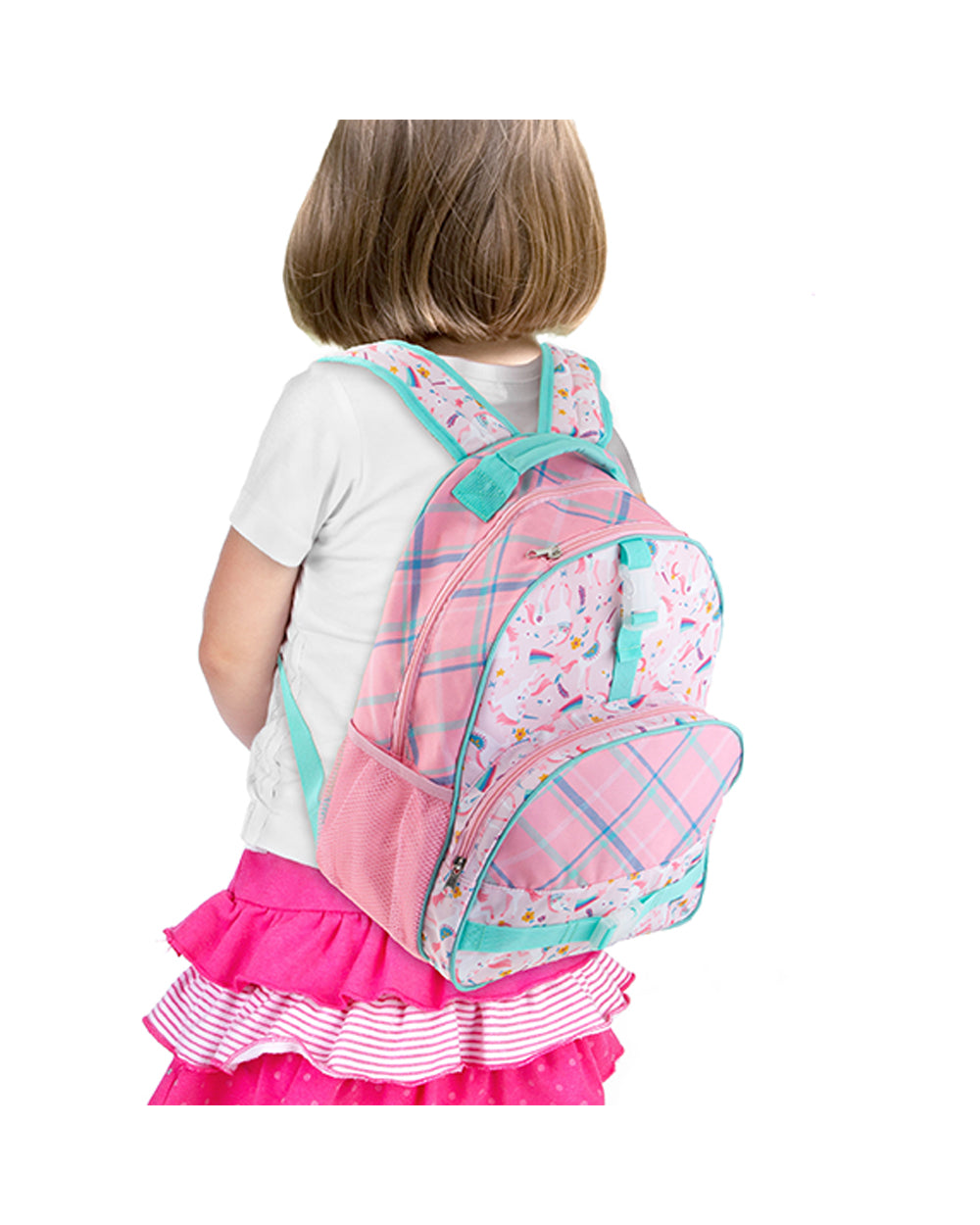 Stephen Joseph All Over Print Backpack Pink Unicorn