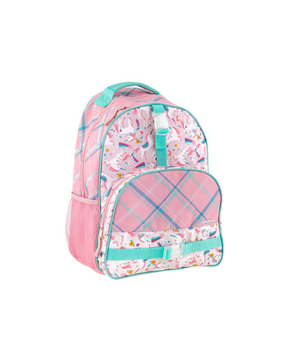 Stephen Joseph All Over Print Backpack Pink Unicorn