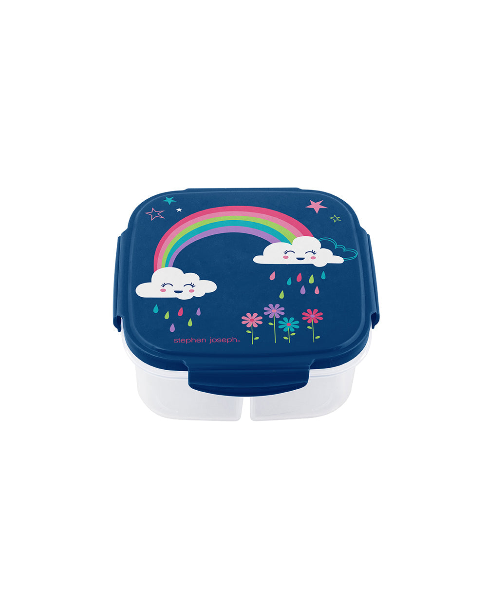 Stephen Joseph Snack Box With Ice Pack Rainbow