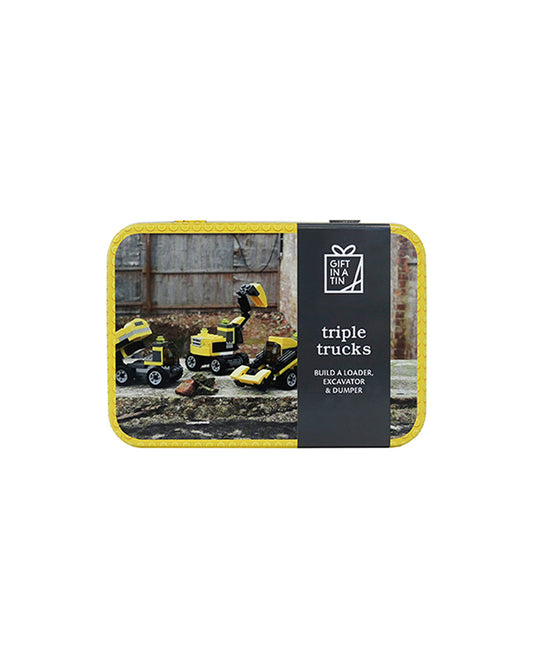 Widdop Apples To Pears Gift In A Tin Triple Trucks