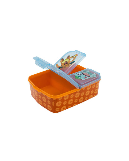 Stor Multi Compartment Sandwich Box Pokemon